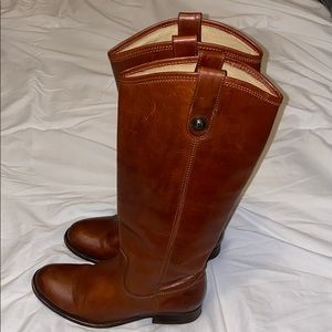 brown Frye boots